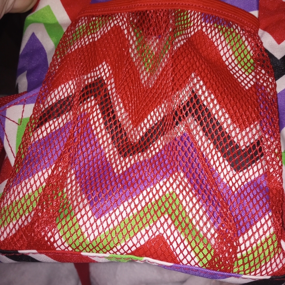 Chevron Pattern Women's Backpack - Picture 3 of 9